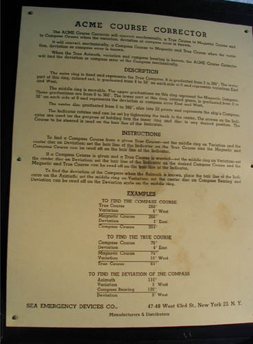 Course Corrector Instructions